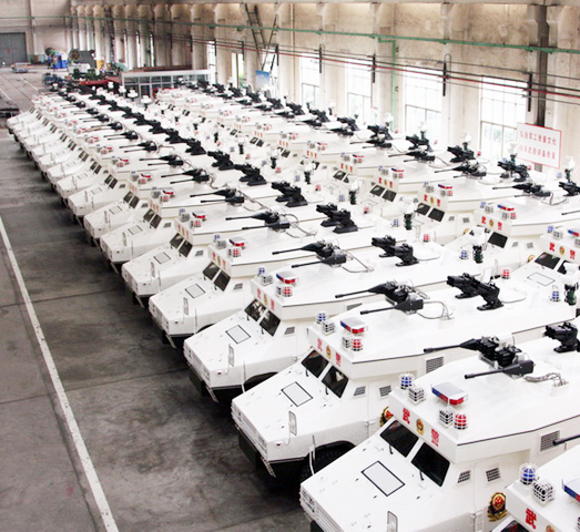 anti-riotdisperse vehicle has formed large-scale production