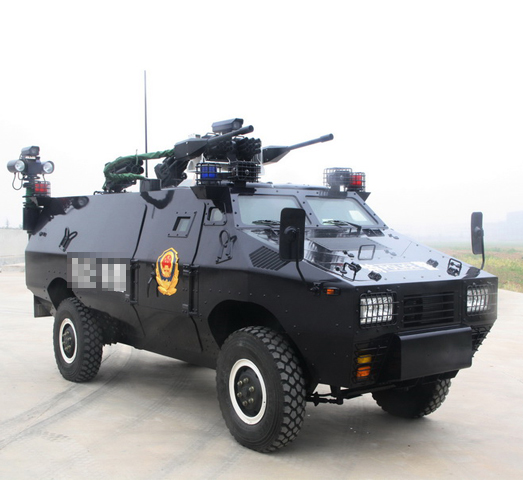 police armored anti-riot disperse Vehicle